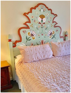 unique headboard